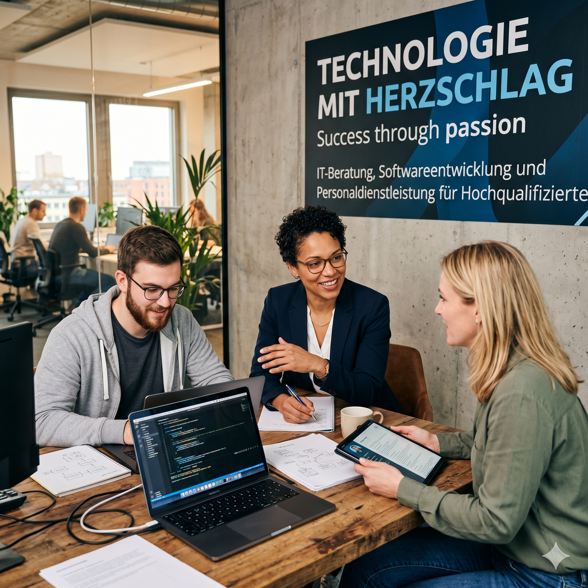 Modern Tech Interface